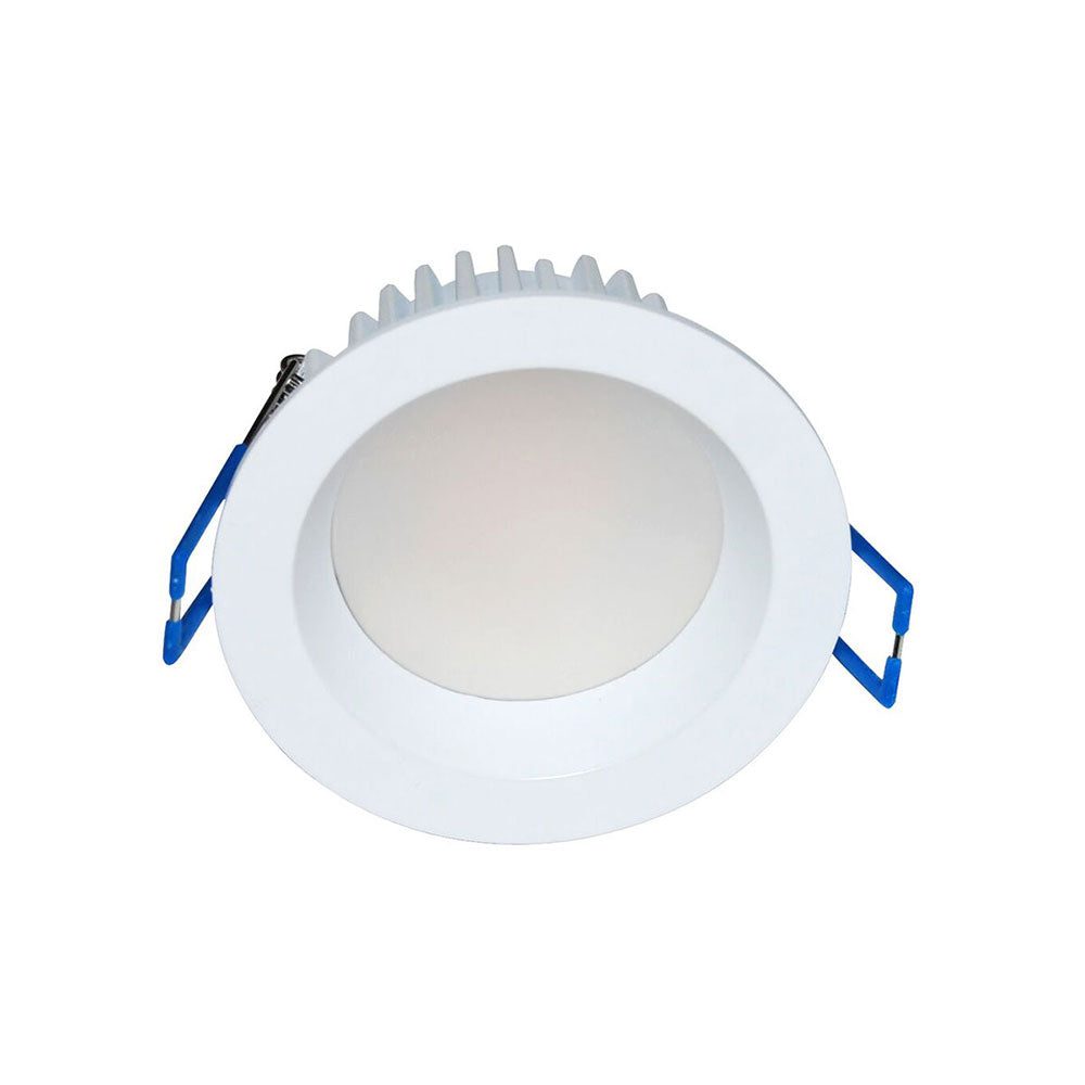 Galaxy Round 10W Dimmable LED Downlight White Frame / Warm White LED