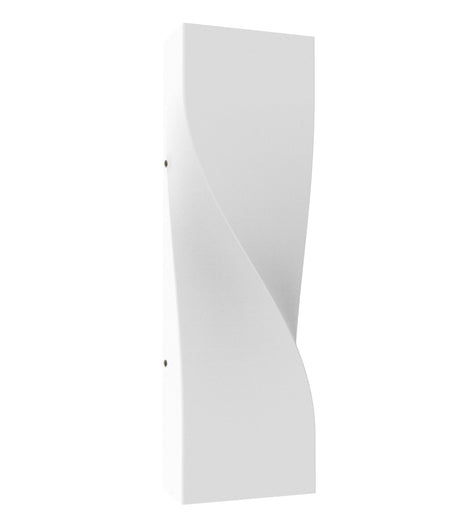 Girotri Large Exterior LED Tri-CCT Surface Mounted Up/Down Twist Wall Light IP65 - Dark Grey
