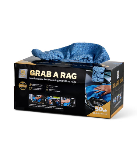 Grab A Rag Multipurpose microfibre automotive cleaning rags (50pcs Pack)