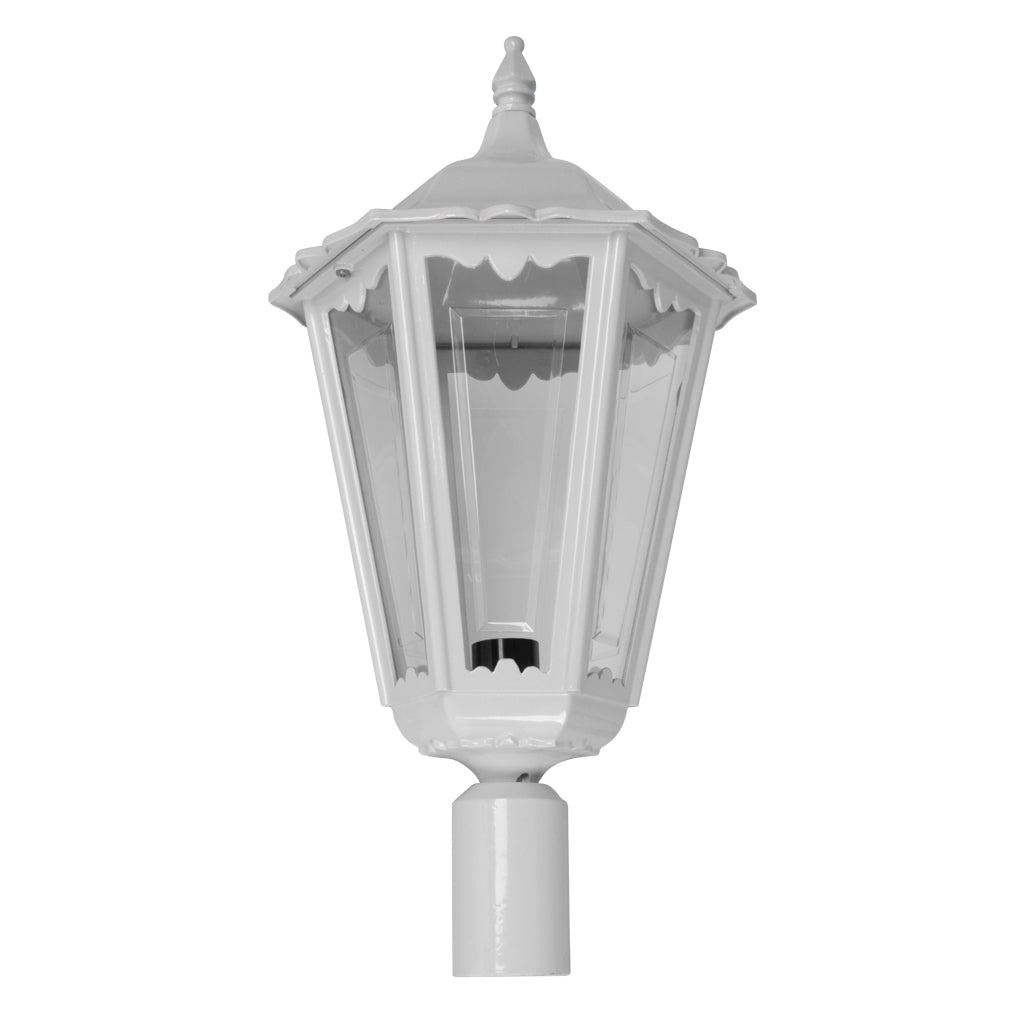 Chester Post Top Light Large White