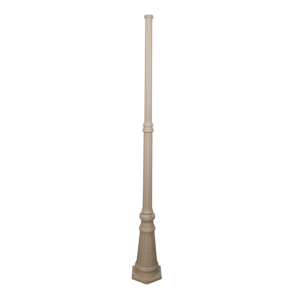 Turin 1.93 Meter Tall Base Exterior Post Beige