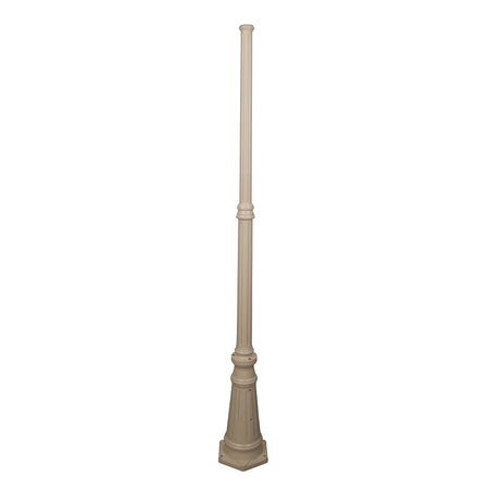 Turin 1.93 Meter Tall Base Exterior Post Beige