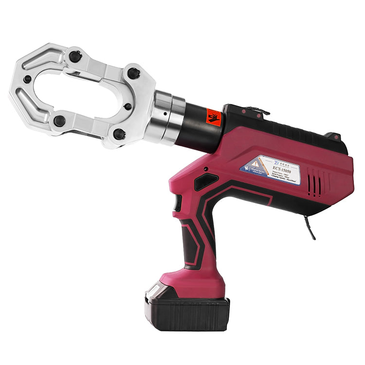 ECT-15050 Intelligent LCD Big Jaw Battery-Powered Electric Copper Connector Crimping Tool