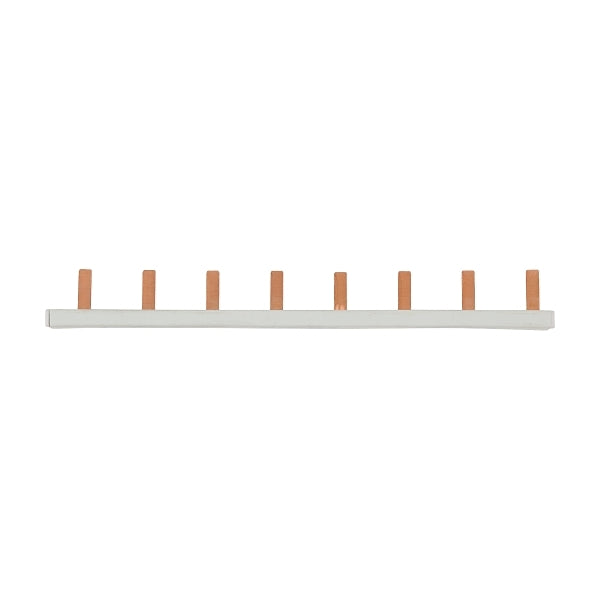 NHP DIN-T Miniature Circuit Breaker Bus Comb 8 Way Pin Type 90 Degree 80A End Feed 130A Centre Feed***EMAIL/TEXT FOR PRICING***