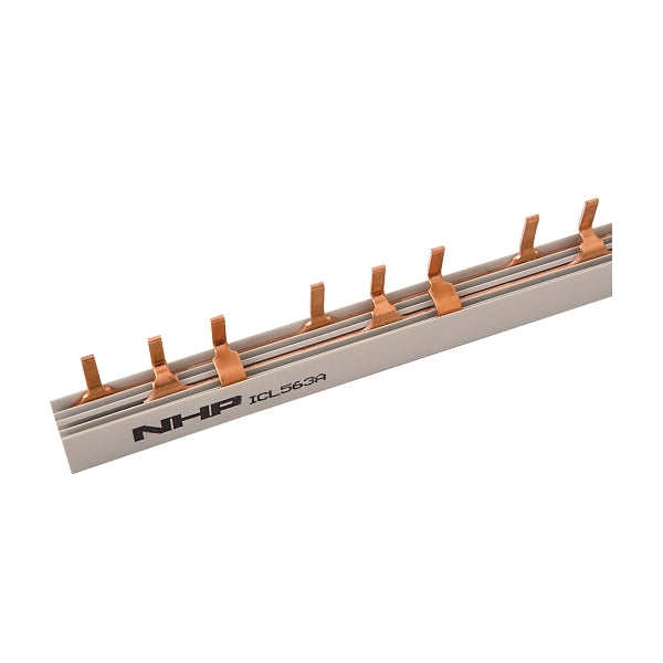NHP DIN-T Miniature Circuit Breaker Bus Comb 56 Way 3Pole Aux Pin Type 80A End Feed 130A Centre Feed***EMAIL/TEXT FOR PRICING***