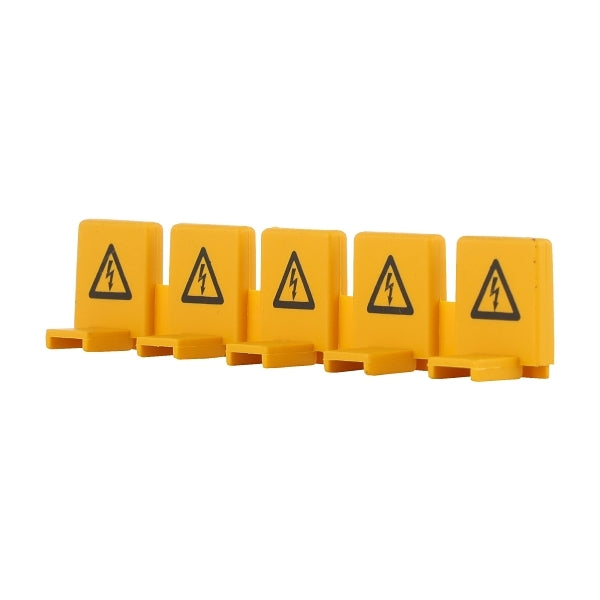 NHP DIN-T Miniature Circuit Breaker Busbar Comb Tee Off Cap Strip of 5***EMAIL/TEXT FOR PRICING***
