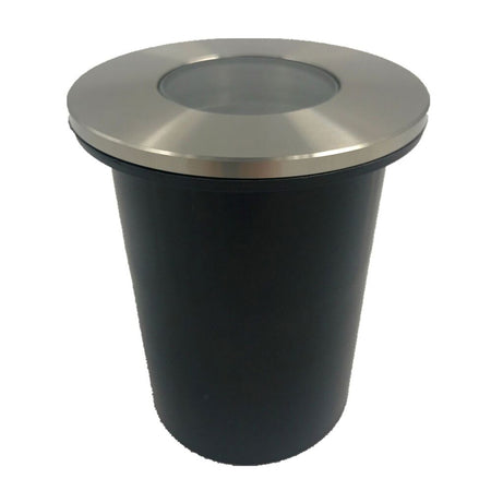 Small Faceplate Recessed Step Light / Inground 316 Stainless Steel - 12V