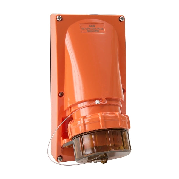 Iso Tank Inlet/outlet NHP ISO Appliance Inlet, 4 Round Pins 10A 500V AC, without Base, Resis ...