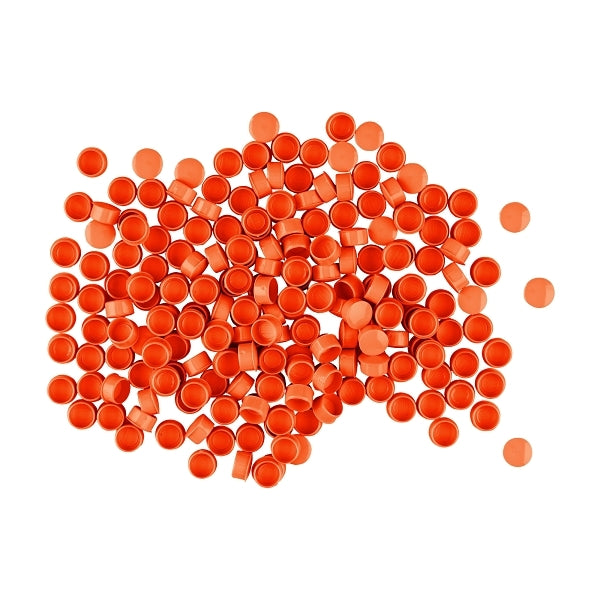 NHP ISO Spares, Cover Screw Caps, Resistant Orange (QTY 200)***EMAIL/TEXT FOR PRICING***