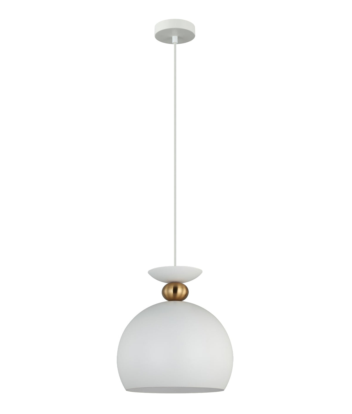 Kansi Interior Wine Glass Shape Pendant Light - Matte White