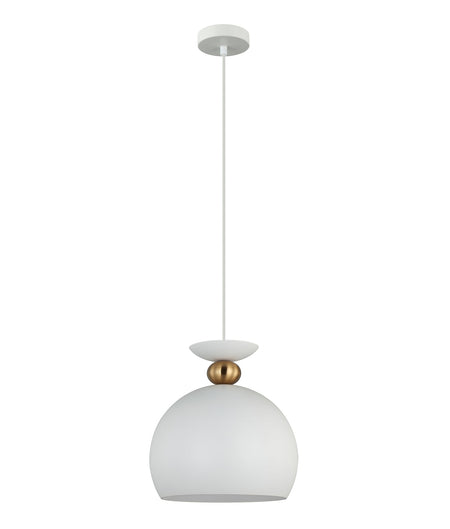 Kansi Interior Wine Glass Shape Pendant Light - Matte White