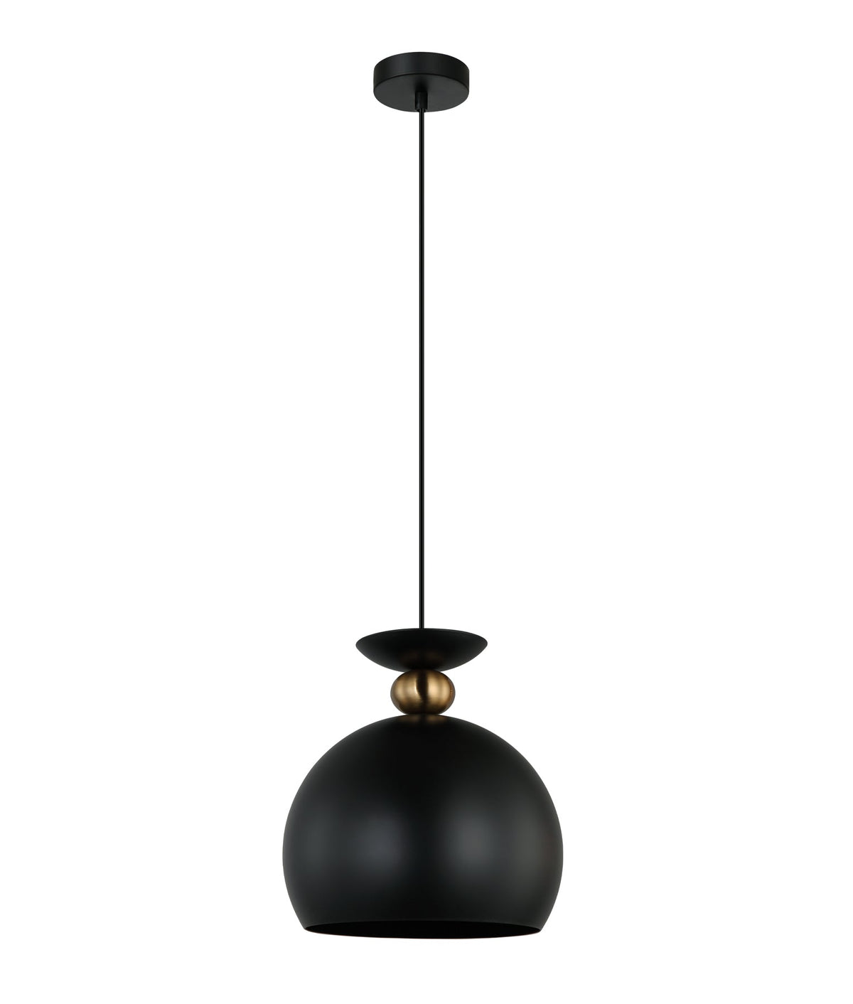 Kansi Interior Wine Glass Shape Pendant Light - Matte Black
