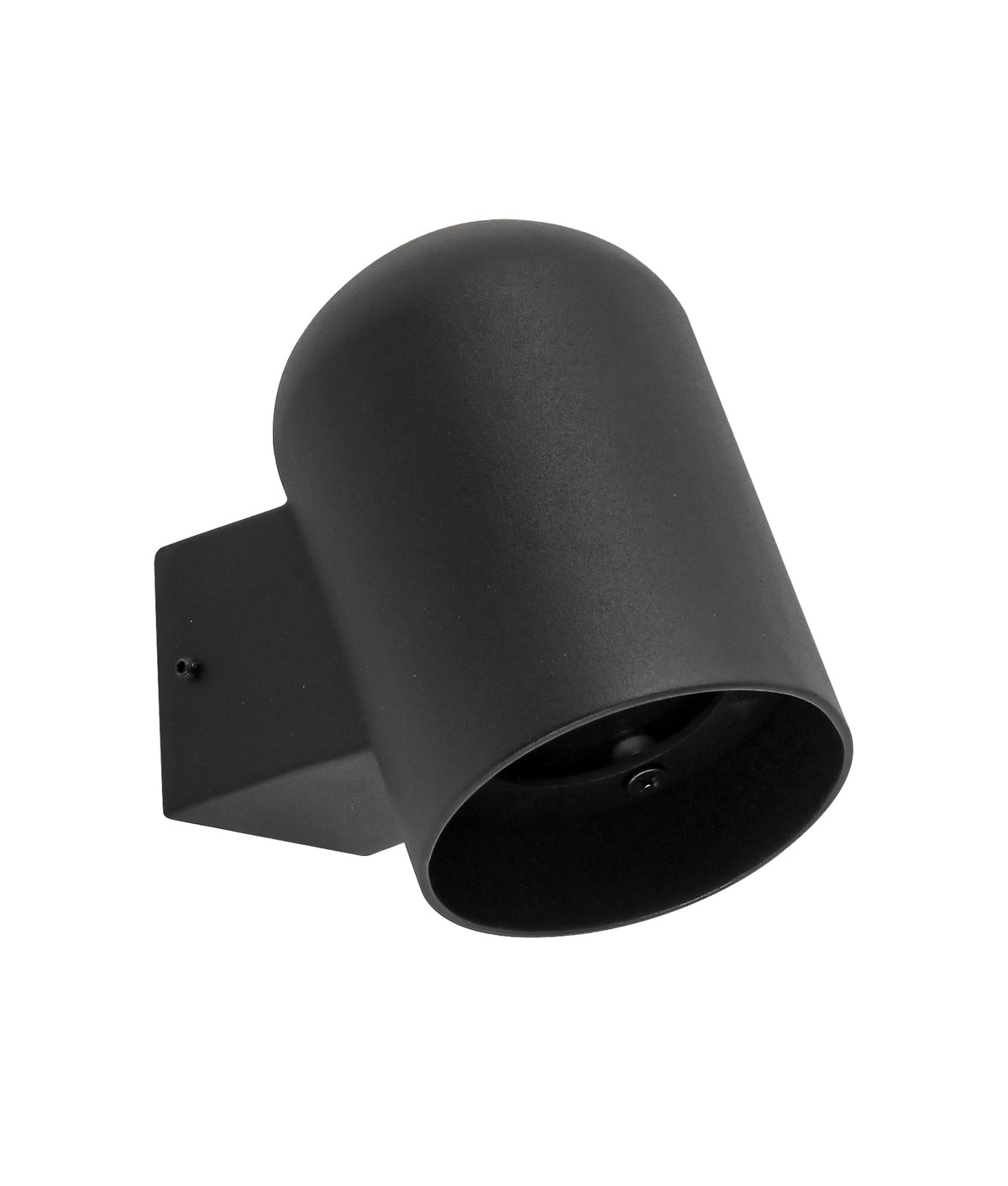 Keila Exterior Oval Surface Mounted Wall Light IP65 - Matte Black