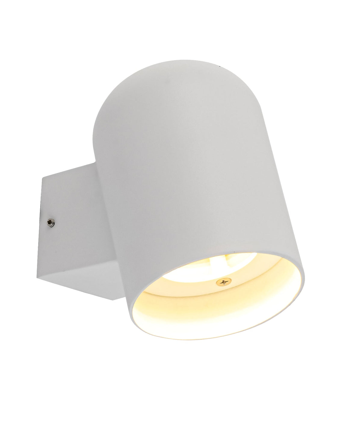 Keila Exterior Oval Surface Mounted Wall Light IP65 - Matte White