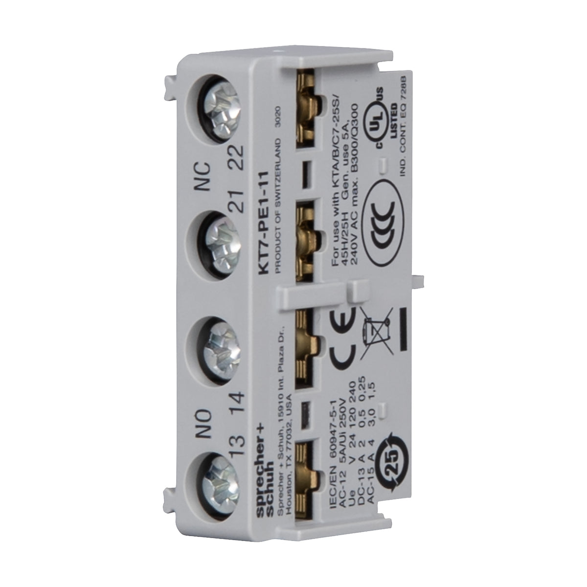 KT7PE111 Auxiliary Contact