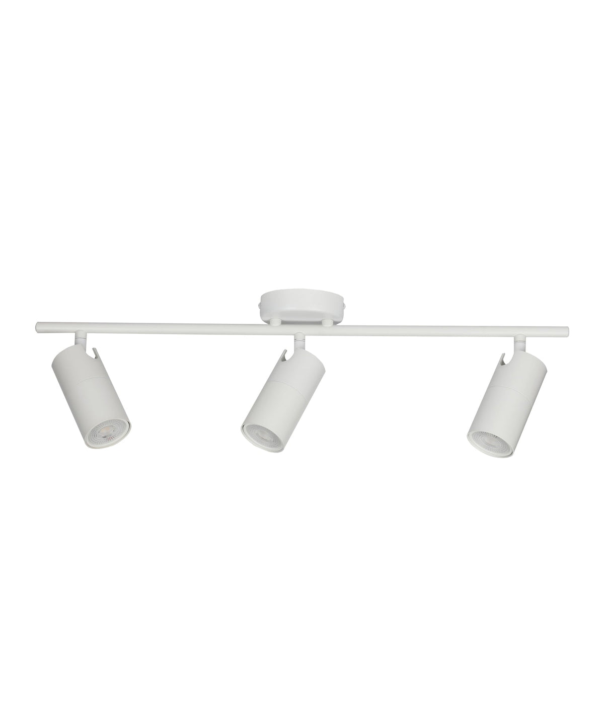 Lengan Interior Three Head Adjustable Round Base Spot Light - White