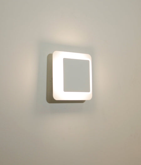 Lima City Series LED Tri-CCT Interior Rotatable Dimmable Wall Light - Square