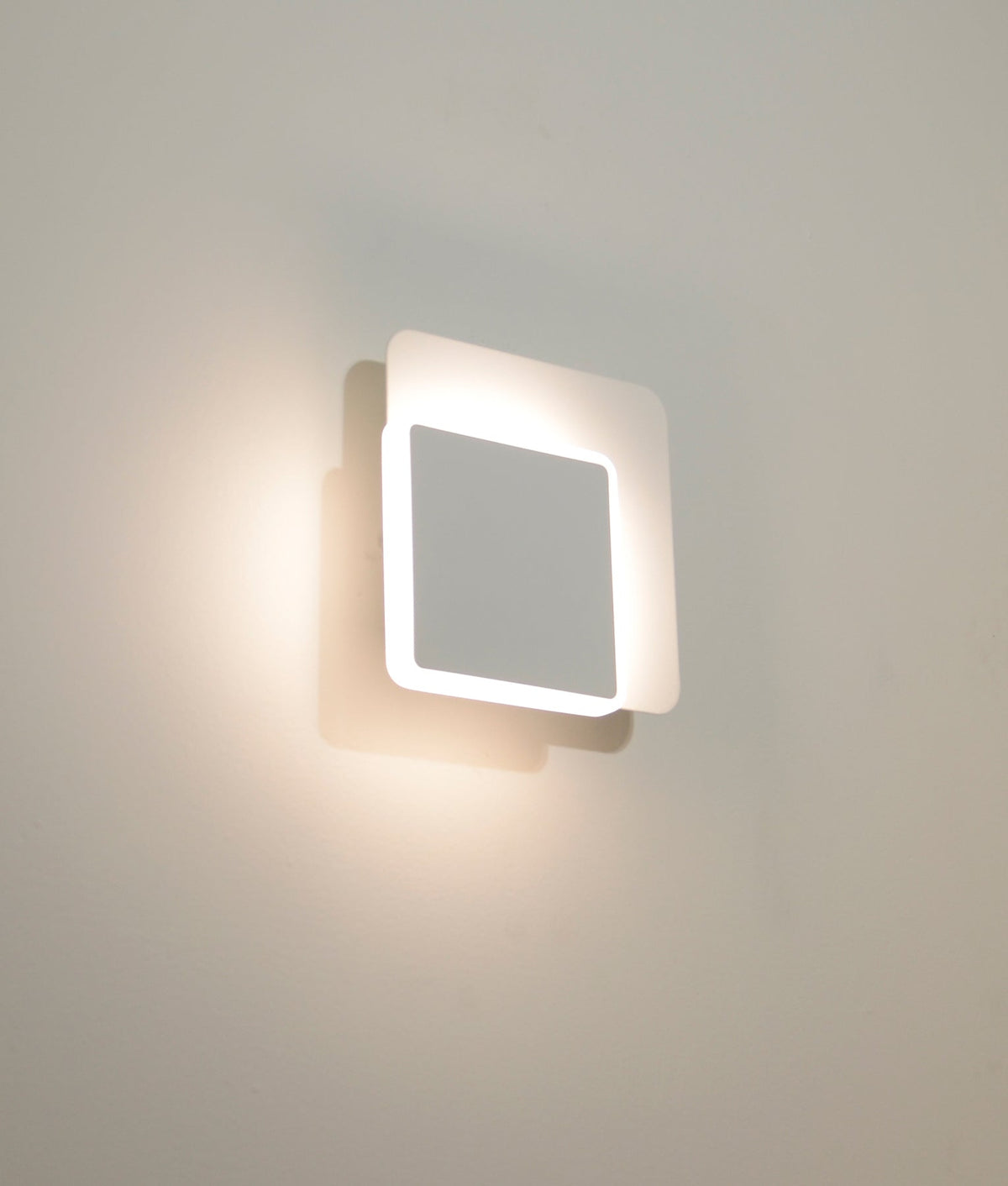 Lima City Series LED Tri-CCT Interior Rotatable Dimmable Wall Light - Square