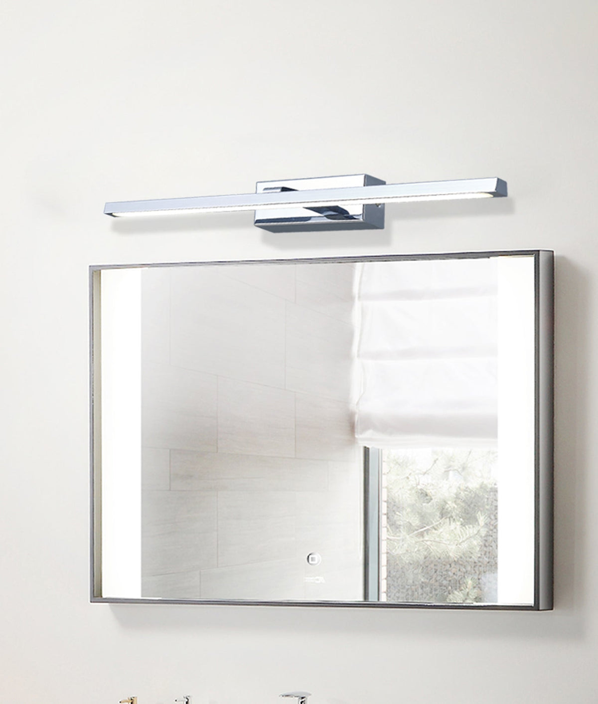 Lineal Interior LED Tri-CCT Dimmable Vanity / Picture Wall Light IP44 (L365mm) - Antique Brass