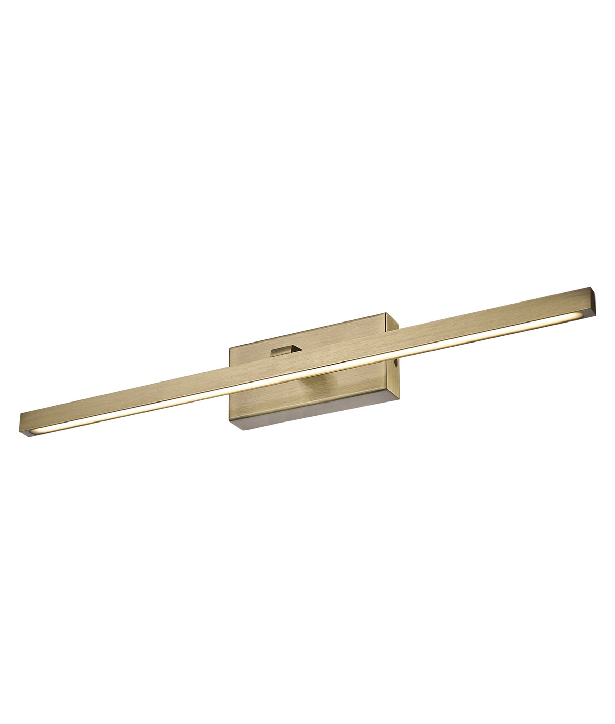 Lineal Interior LED Tri-CCT Dimmable Vanity / Picture Wall Light IP44 (L365mm) - Antique Brass