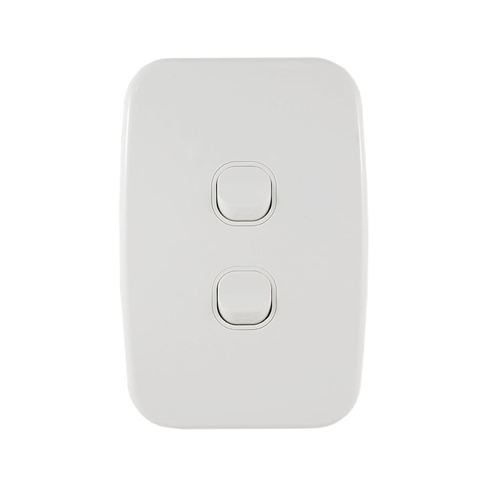 Light Switch 2 Gang – VERTICAL