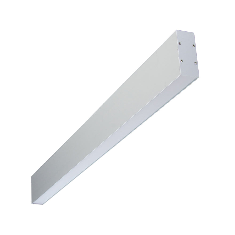 Luma 34.5 Watt 240V Up/Down LED Wall Light Aluminium / White
