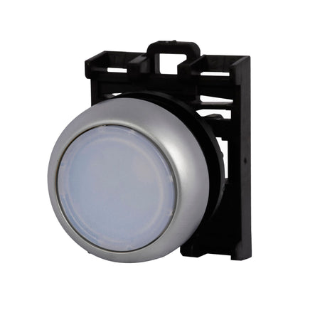 22mm Stayput Illuminated PB Head - White (representative image) - left view