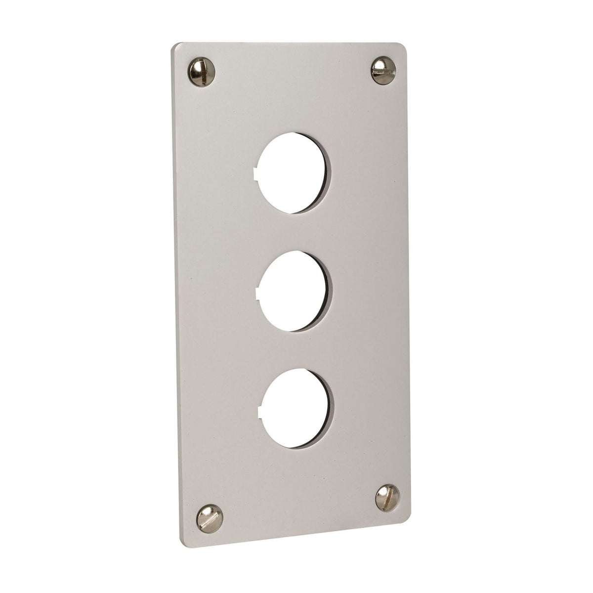 Flush Mounting Plate 3 Hole - right view