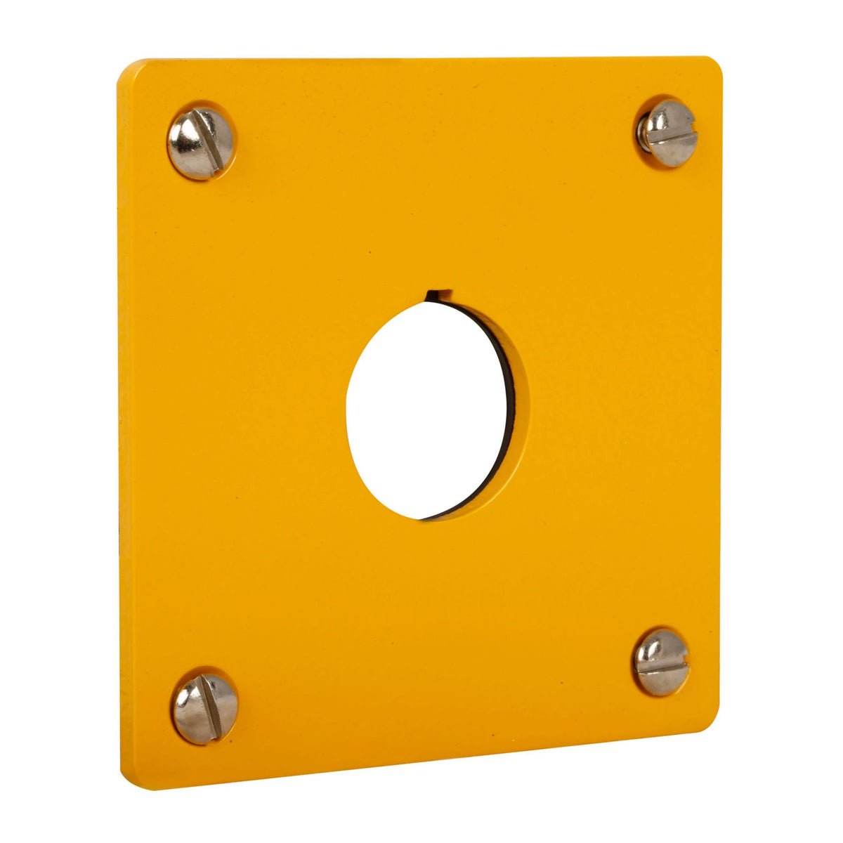 E-Stop Mounting Plate - right view
