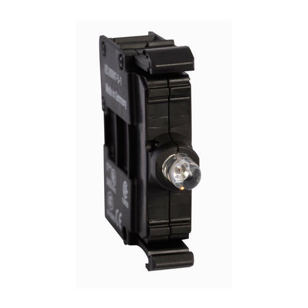 LED Red Suit M22 Pushbutton, 12-30V - right view