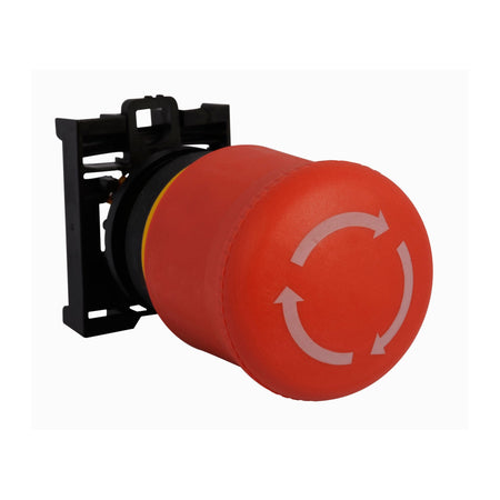 E-stop twist to release head only - right view