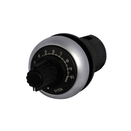 10K ohms potentiometer - left view
