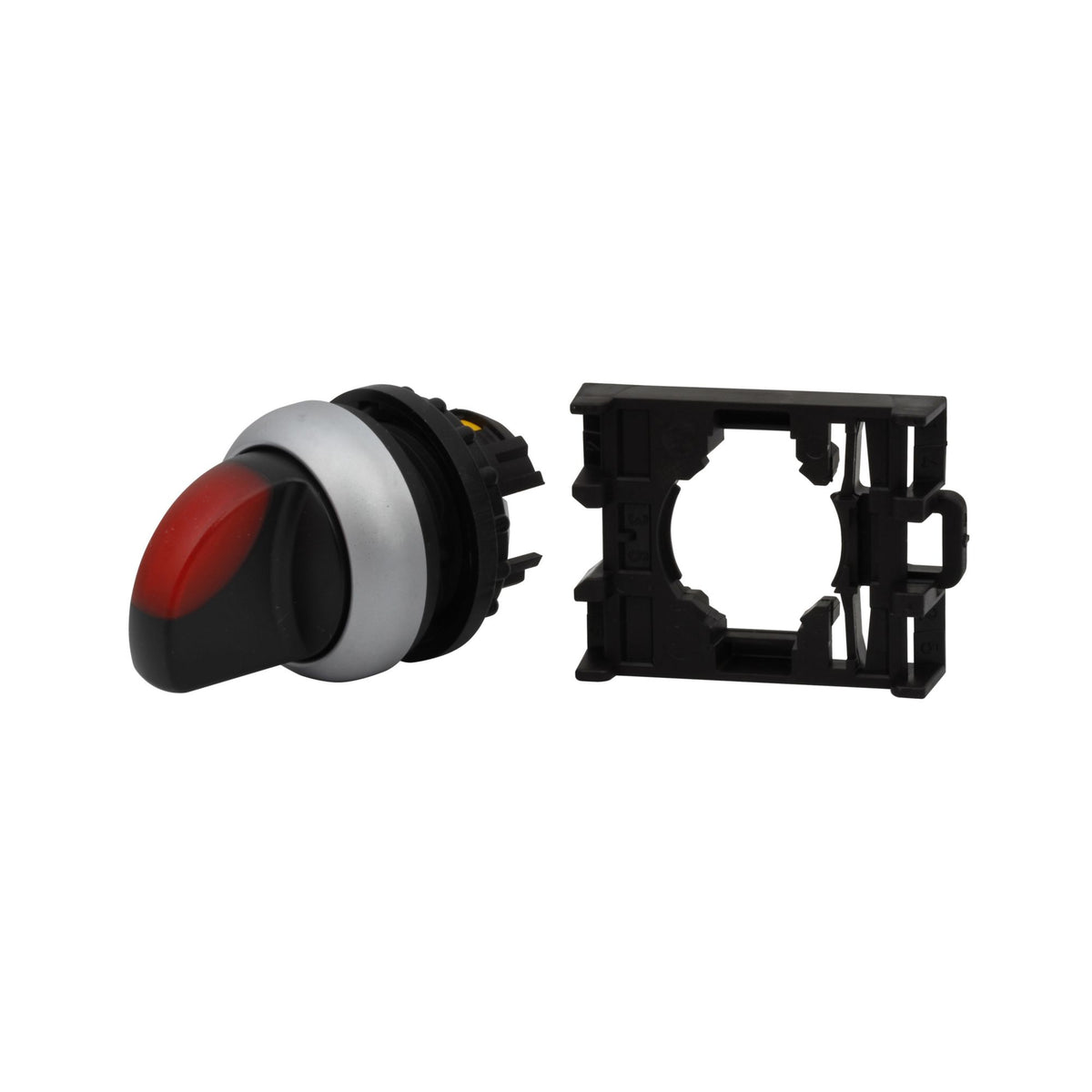 Selector Switch Ill 3pos 60deg St Put Red (representative image) - left view