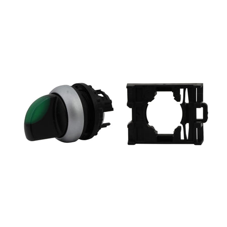 Selector Switch Ill 3pos 60deg Sp Ret Green (representative image) - left view