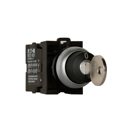 Key Switch 2pos. 1N/O 1N/C - right view