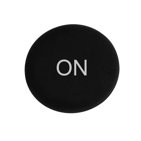 Button Plate For Pushbutton On Black M22-XDP-S-GB6