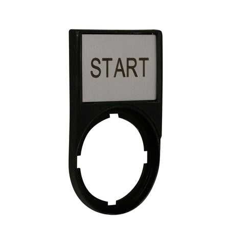 Legend Plate Black START - right view