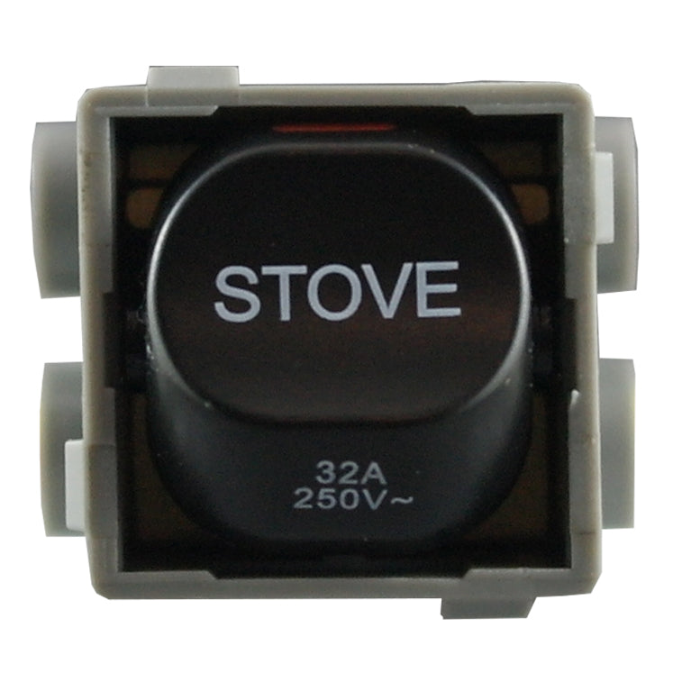 Mech 250V AC 32A 双极哑光黑色 – STOVE