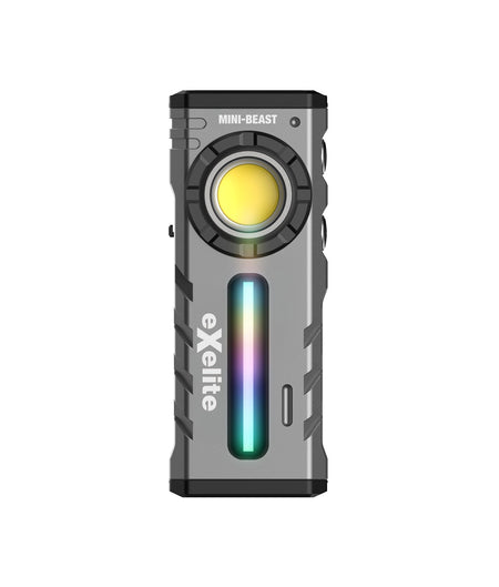 Mini Beast LED Worklight Multicolour RGB Light USB-C Rechargeable IPX6 IK07