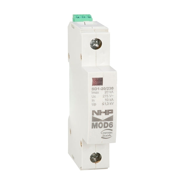 NHP MOD6 Surge Diverter 1Pole 20kA***EMAIL/TEXT FOR PRICING***