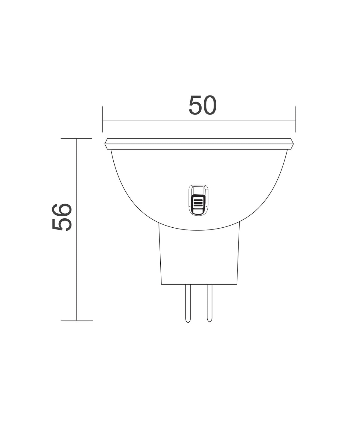 MR16TRI24V LED 24V AC/DC MR16 Tri-CCT Globe