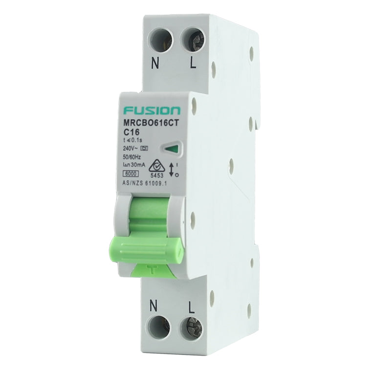 RCBO 1 Pole Combo 6kA 250V AC 10A Type A – DZ ELECTRICAL PRODUCTS