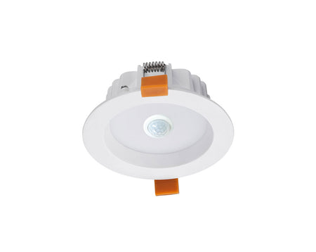 LED Motion Sensor Downlight 10W White Frame / Natural White