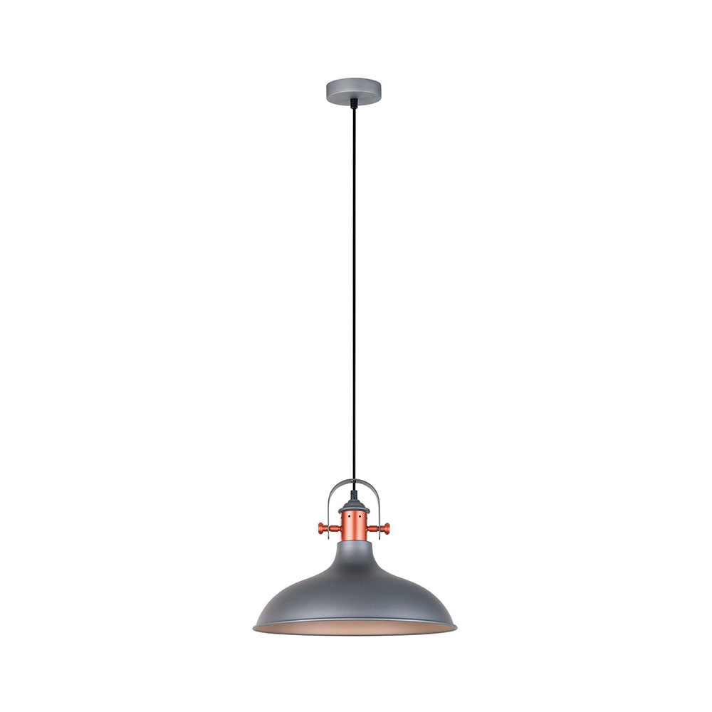 Dome Pendant Matt Grey