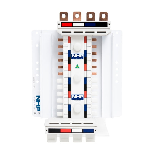 NHP POWERMAX DIN T NC Busbar Chassis 250A 24 Way 3Pole Plus Neutral Un ...