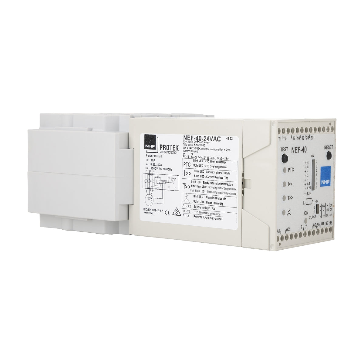 NEF4024VDC Motor Overload Relay