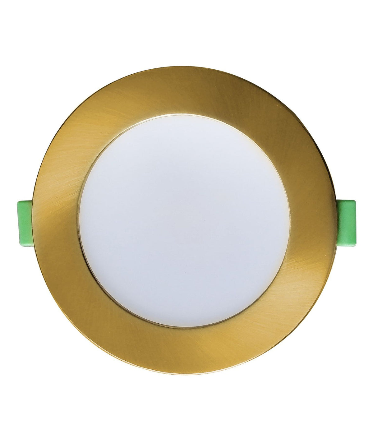 NOVADLUX01A LED Dimmable Tri-CCT with Changeable Faceplate(via clip) Recessed Downlight - Faceplate(Antique Brass)