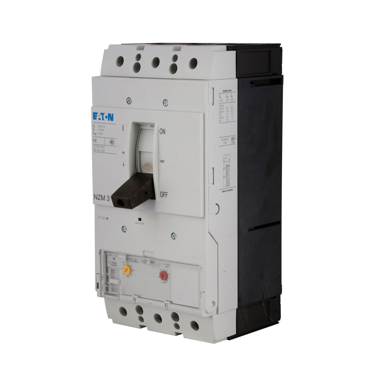 Moulded Case Circuit Breaker 315-630A 50kA - left view