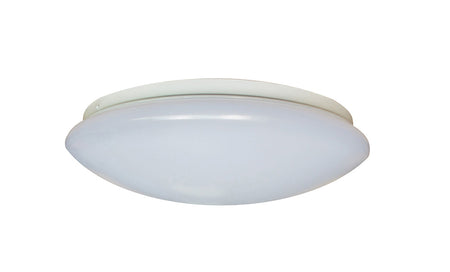 Oyster 18W Dimmable LED Ceiling Light White / Tri-Colour
