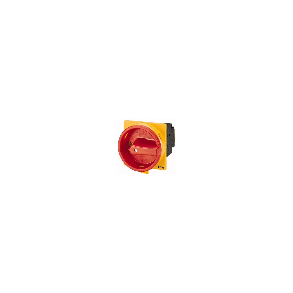 3pole 25A P/Mount Main Switch - padlockable - left view
